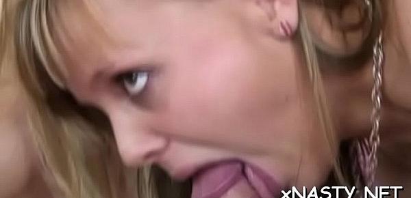  Adorable young blonde woman Celina fucked good